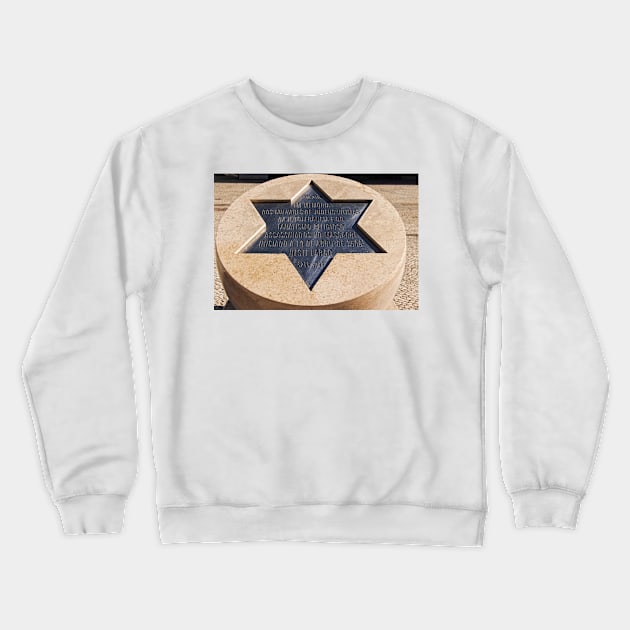 In Memory Of The Massacre In St Dominic Square Crewneck Sweatshirt by PrinceJohn